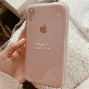 iPhone XR Pink sand apple case
